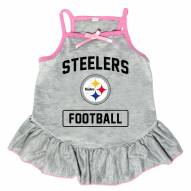 Pittsburgh Steelers NFL Gray Dog Dress