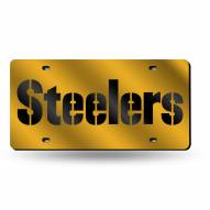 Pittsburgh Steelers NFL Laser Cut License Plate