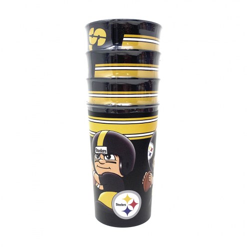 Pittsburgh Steelers Party Cups - 4 Pack