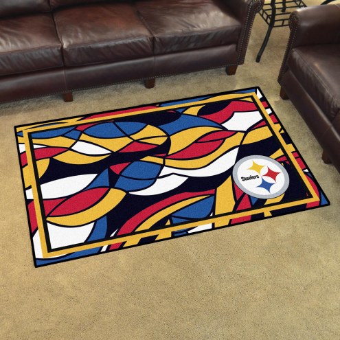 Pittsburgh Steelers Quicksnap 4' x 6' Area Rug