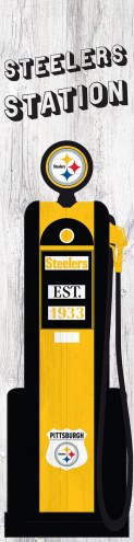Pittsburgh Steelers Retro Pump 48&quot; Leaner