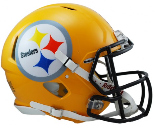 Pittsburgh Steelers Riddell Speed Full Size Authentic Gold Football Helmet