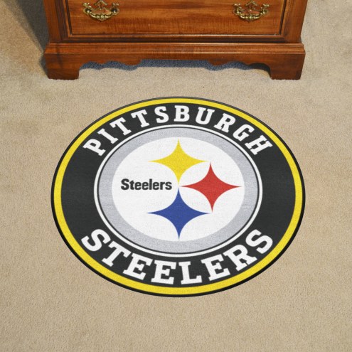 Pittsburgh Steelers Rounded Mat