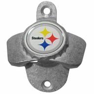 Pittsburgh Steelers Wall Mounted Bottle Opener