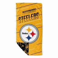 Pittsburgh Steelers Splitter Beach Towel