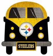 Pittsburgh Steelers Team Bus Sign