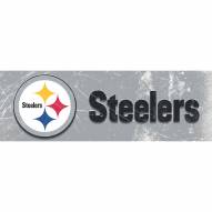 Pittsburg Steelers Glass Wall Art Team Name