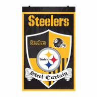 Pittsburgh Steelers Team Shield Banner