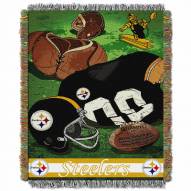 Pittsburgh Steelers Vintage Throw Blanket