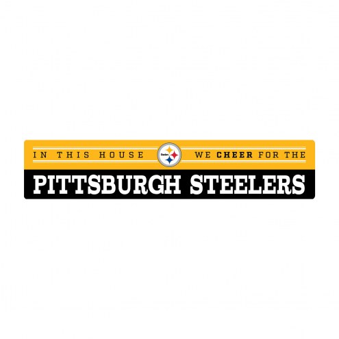 Pittsburgh Steelers We Cheer Wall Art