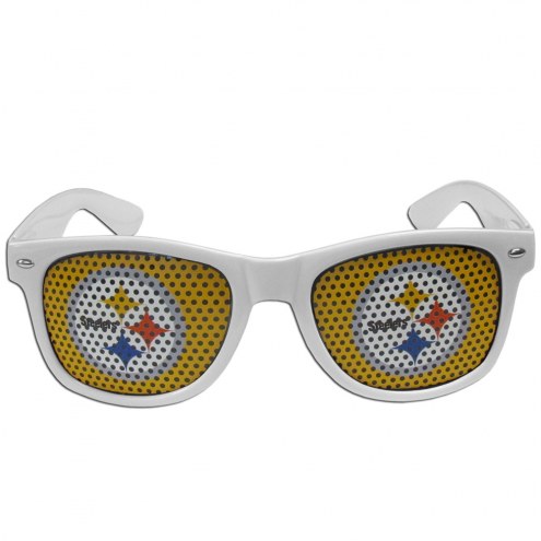 Pittsburgh Steelers White Game Day Shades