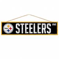 Pittsburgh Steelers Wood Avenue Sign