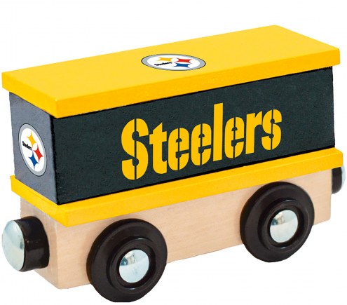 Pittsburgh Steelers Wood Box Car Train