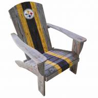 Pittsburgh Steelers Wooden Adirondack Chair
