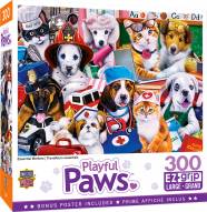 Playful Paws Essential Workers 300 Piece EZ Grip Puzzle