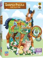 Pony Playtime 100 Piece Shaped Puzzle