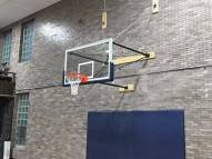 Porter Stationary Wall Mount Basketball Backstop