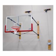 Porter Up-Fold Wall Mount Basketball Backstop