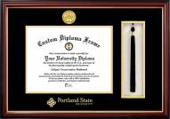 Portland State Vikings Diploma Frame & Tassel Box