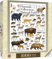Poster Art Mammals of Yellowstone National Park 1000 Piece Puzzle