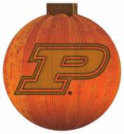 Purdue Boilermakers 12" Halloween Pumpkin Sign