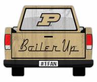 Purdue Boilermakers 12" Truck Back Cutout Sign