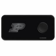 Purdue Boilermakers 3 in 1 Glass Wireless Charge Pad