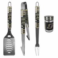 Purdue Boilermakers 3 Piece Tailgater BBQ Set and Season Shaker