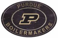 Purdue Boilermakers 46" Heritage Logo Oval Sign