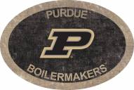 Purdue Boilermakers 46" Team Color Oval Sign