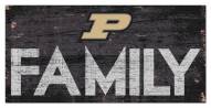 Purdue Boilermakers 6" x 12" Family Sign