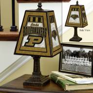 Purdue Boilermakers Art Glass Table Lamp