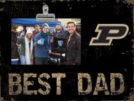 Purdue Boilermakers Best Dad Clip Frame