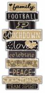 Purdue Boilermakers Celebrations Stack Sign