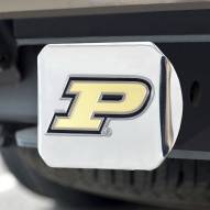 Purdue Boilermakers Chrome Color Hitch Cover