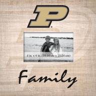 Purdue Boilermakers Family Picture Frame