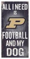 Purdue Boilermakers Football & My Dog Sign