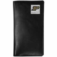Purdue Boilermakers Leather Tall Wallet