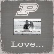 Purdue Boilermakers Love Picture Frame