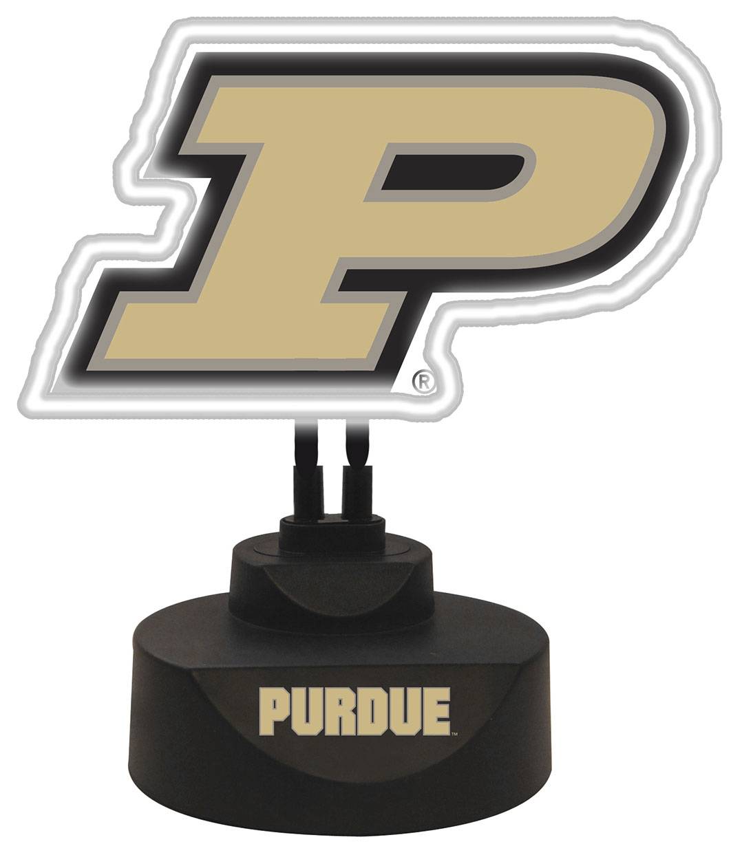 One Size Multicolor NCAA Purdue University Team Logo Neon Lamp 