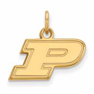 Purdue Boilermakers NCAA Sterling Silver Gold Plated Extra Small Pendant