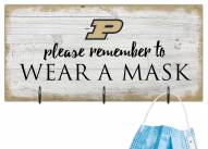 Purdue Boilermakers Please Wear Your Mask Sign