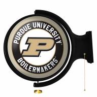 Purdue Boilermakers Round Rotating Lighted Wall Sign