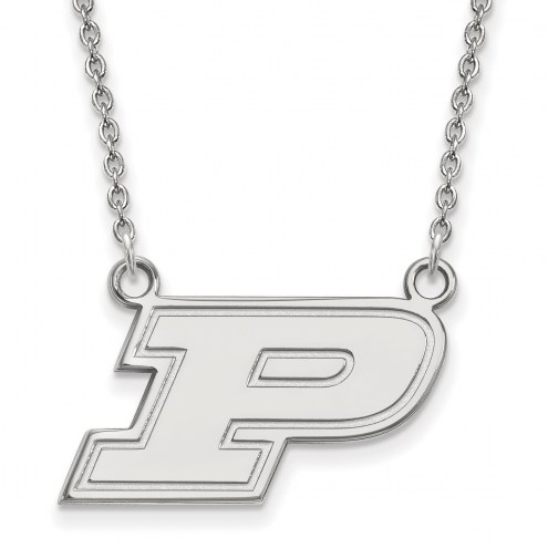 Purdue Boilermakers Sterling Silver Small Pendant Necklace