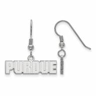 Purdue Boilermakers Sterling Silver Extra Small Dangle Earrings