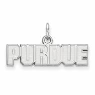 Purdue Boilermakers Sterling Silver Extra Small Pendant