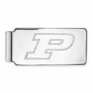 Purdue Boilermakers Sterling Silver Money Clip