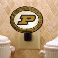 Purdue Boilermakers NCAA Stained Glass Night Light