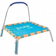 Pure Fun 38-inch Kids Jumper Bungee Trampoline with Handrail