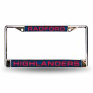 Radford Highlanders Laser Chrome License Plate Frame